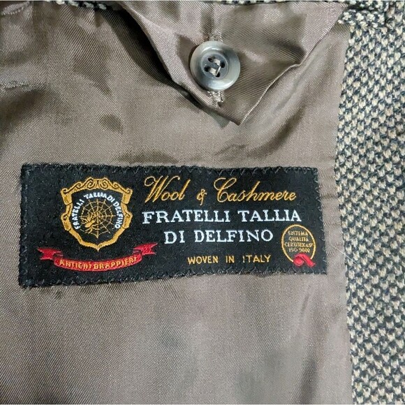 Jack Victor Wool/Cashmere Blazer 44 - Picture 8 of 9